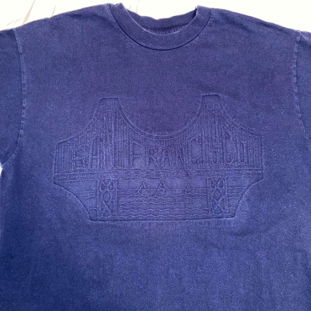 Vintage San Francisco Golden Gate Bridge graphic tshirt S